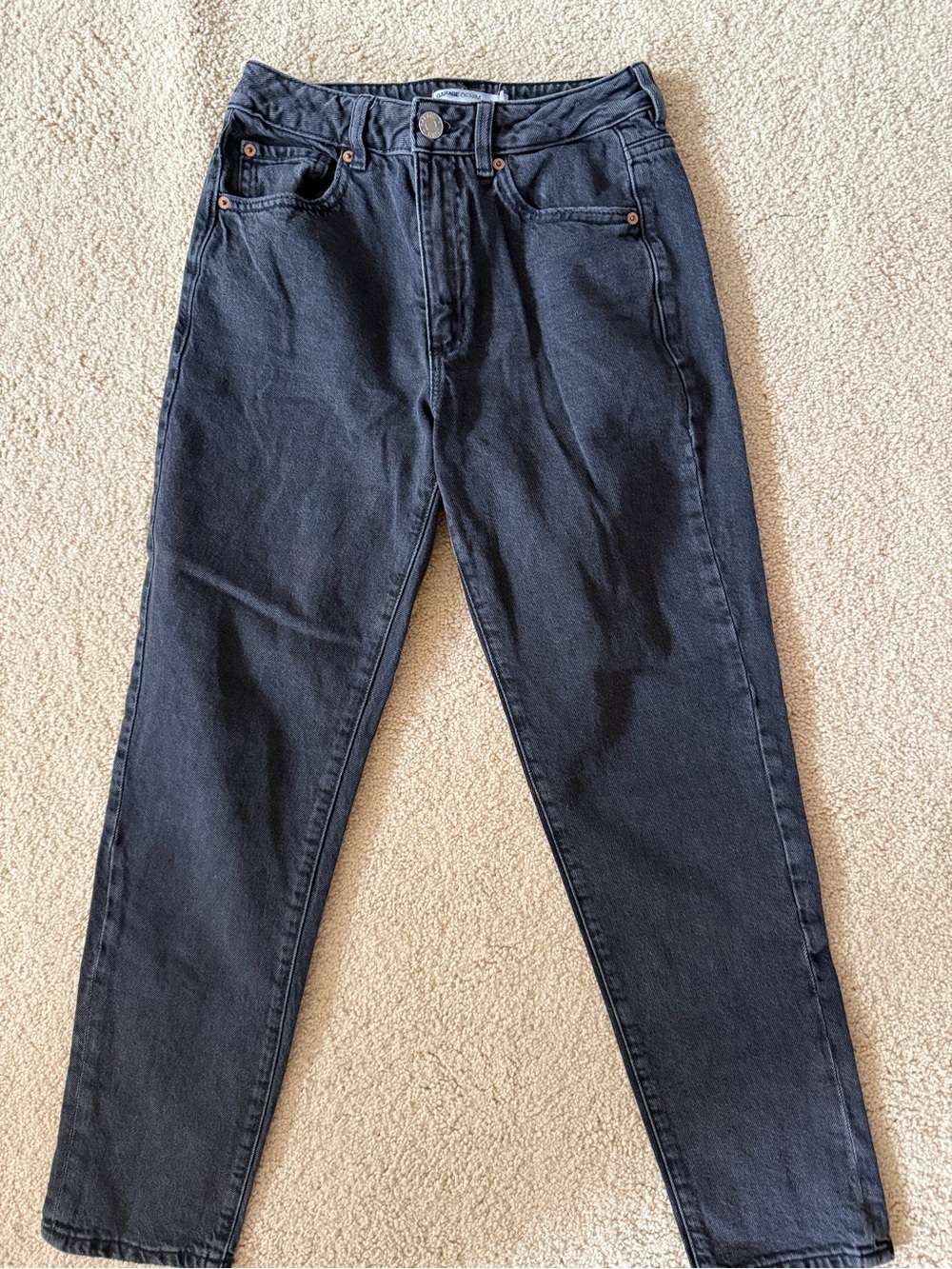 Garage Black Jeans — Classic Everyday Denim